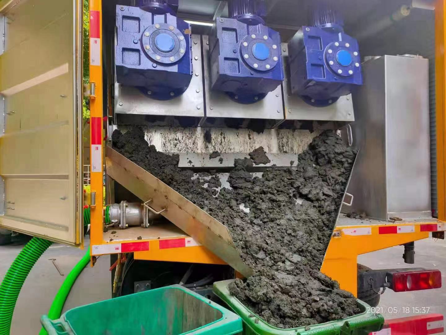 乐都化粪池清掏城市维护站-泥浆净化干湿分离处理